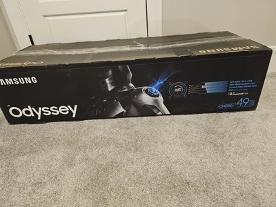 Monitor curvo Samsung Odyssey C49HG90DM 49" 3.840 x 1.080 QLED pantalla ultra ancha Foto 1 de 3