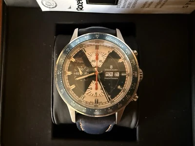 Steinhart Racetimer 7750 Chronograph Blue Dial - Image 1 of 4