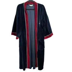 Vintage Christian Dior Monsieur Dark Velvet Robe One Size  - Bild 1 von 8