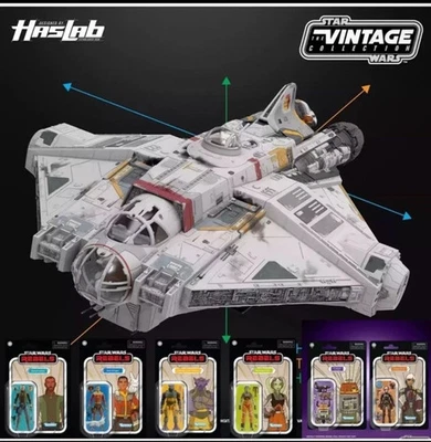 Star Wars The Vintage Collection The Ghost Haslab sealed with Sabine and Chopper - Image 1 of 4