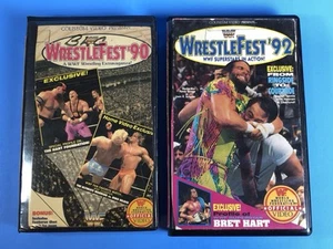 WWF Wrestlefest 90 & 92 VHS GUARANTEED Hulk Hogan Roddy Piper - Bild 1 von 11