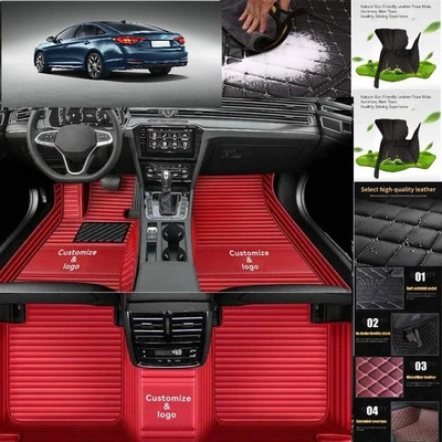 For Hyundai Sonata Car Floor Mats Custom Carpets Cargo Liners All Weather Mats - Image 1 of 4
