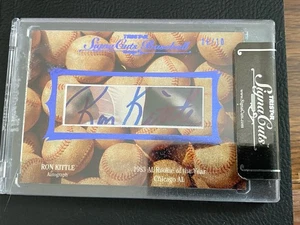 LaMarr Hoyt / Ron Kittle 2012 Tristar Signa Cuts Baseball Autograph /10 Auto - Picture 1 of 2