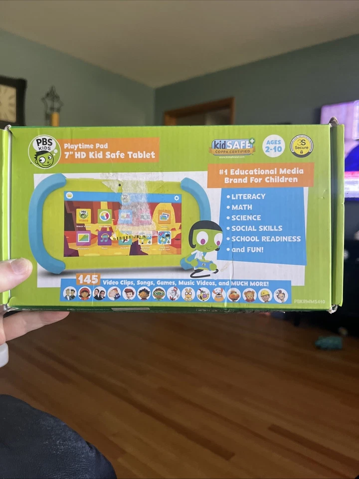 Ematic PBS Kids 7" 16GB Playtime Pad Tablet Tested Works - Image 1 of 4
