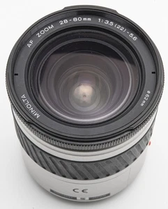 Minolta Af Zoom Macro 28-80mm 28-80 MM 3.5 (22) -5.6 3.5-5.6 - Af/ sony A - Picture 1 of 7