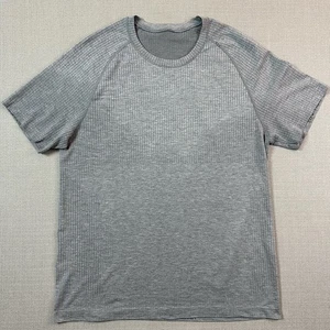 LULULEMON Metal Vent Tech Kurzarm Shirt Herren Medium Grau Active Top - Bild 1 von 9