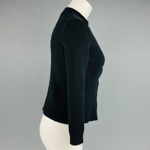 Cardigan nero BALENCIAGA taglia S poliammide cotone con bottoni