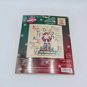 Santa Alphabet Janlynn Counted Cross Stitch Kit #30-300 Alma Lynne - Picture 1 of 5
