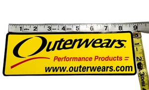 OUTERWEARS SHOCKWEARS PRE-FILTERS MX ATV OFF-ROAD DECAL STICKER EMBLEM 8.5" Wide - Bild 1 von 2