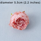 10X Artificial Flowers Fake 3D Peony Floral Craft for Hat Costume Wedding Decor
