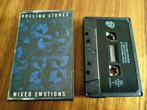 THE ROLLING STONES MIXED EMOTIONS CASSINGLE SINGLE CASSETTE TAPE - Picture 1 of 1