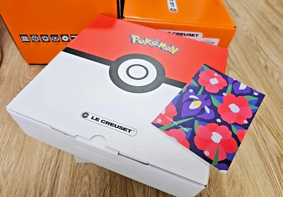 Le Creuset x Pokemon Collection Tableware Set Master Ball Limited New - Image 1 of 4