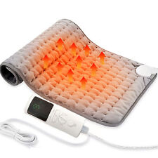 Warming Auto Shut Off Heat Settings Washable Home Office Electric Heating Pad