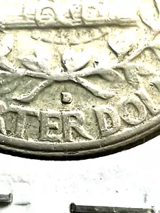 1962 D/D Washington Silver Quarter RPM D Over D - Picture 1 of 3