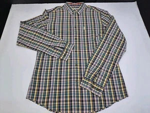 Camisa Ben Sherman Manga Larga Abotonada Cuadros Multicolor Talla Grande #6246 - Imagen 1 de 10
