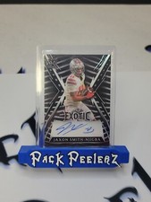 2023 LEAF EXOTIC FOOTBALL JAXON SMITH-NJIGBA ZEBRA PRIZM ROOKIE AUTO #1/13