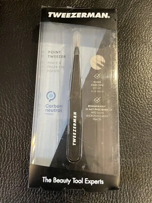 Tweezerman 3.8-in Home Salon Professional Slant Stainless Steel Hair Tweezer  - Image 1 of 2