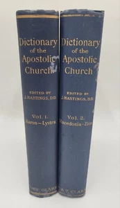 Dictionary Of The Apostolic Church 2 Volume Set T&T Clark HC 3rd Impression - Picture 1 of 24