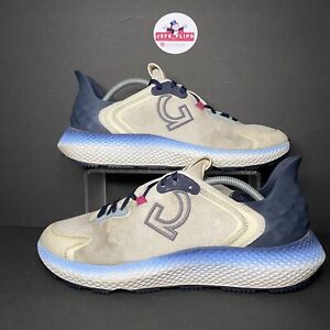 G/FORE MG4x2 Men's Spikeless Golf Shoes Blue White Cross Trainer - Sz 12.5