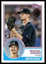 2018 Topps Update Mike Soroka #83-48 Rookie Card (RC) 1983 Anniversary