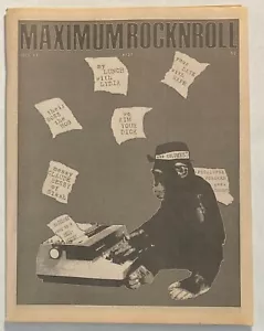 MAXIMUM ROCKNROLL Magazine #127 MRR 1993 Lydia Lunch, Rorschach, Boss Hog, Punk - Picture 1 of 5