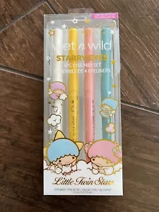 Wet n Wild Little Twin Stars Starry Eyes Eyeliner Pencil Set 4 Count Sanrio - Picture 1 of 2