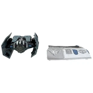 Star Wars Transformers Crossovers Darth Vader Tie Advanced X1 Starfighter Figure - Picture 1 of 6