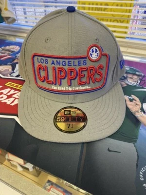 LOS ANGELES CLIPPERS серый резинке бейсбольная кепка шляпа  - Изображение 1 из 2