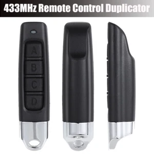 Universal Electric Cloning Remote Control Key Fob 433MHz For Gate Garage Door - Picture 1 of 9