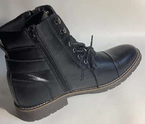 Bota negra solo para hombre. Talla 14 - Imagen 1 de 5