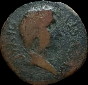 Octavian Augustus c.32-31BC . AE As. Roman Imperatorial. Scarce - Picture 1 of 2