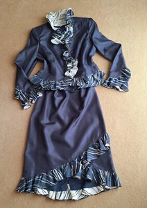 Stunning Peter Martin three piece skirt suit, size 12 - Picture 1 of 18