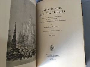 GREBER (Jacques). L'ARCHITECTURE AUX ETATS UNIS complet. PAYOT. EO 1920 - Imagen 1 de 12