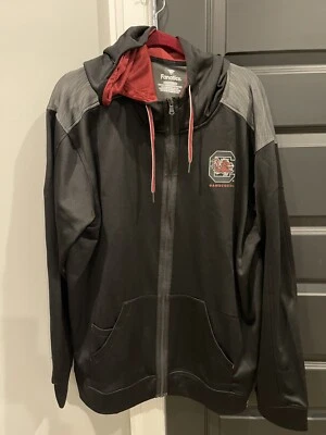 Fanatics South Carolina GAMECOCKS Men's Defender Full Zip Hoodie Black XXL 🏈 - Image 1 of 4