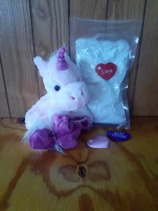 Einhorn rosa "Stern" Build A Buddy Stofftier Teddy Berg - Bild 1 von 3