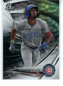 2022 Bowman Platinum Brennen Davis Prospect Silver Ice Foil #TOP-42 Cubs - Bild 1 von 2