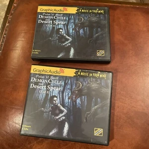 Demon Cycle-The Desert Spear Vol. 1 & 2 Peter V. Brett GraphicAudio - Picture 1 of 5