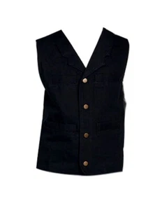 Scully Western Vest Boys Kids Rangewear Cotton Canvas F0_RW041K - Picture 1 of 3