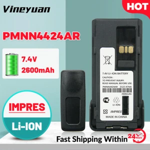 1PC PMNN4424AR 2600mAh IMPRES Li-ion Battery For Motorola APX4000 XPR3550 DP4400 - Zdjęcie 1 z 12
