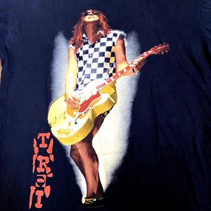 Todd Rundgren TR1 No World Order 1993 Tour Vintage 90s Mens XL Black T Shirt - Picture 1 of 9