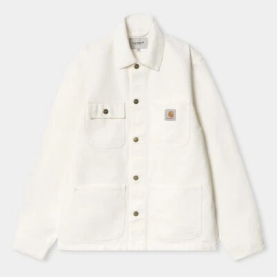 SIZE LARGE CARHARTT WIP MICHIGAN CHORE COAT 'DEARBORN' CANVAS (UNLINED) - Image 1 of 4