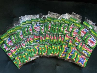 Lote 24 paquetes de bastidores de béisbol Topps 1990 Frank Thomas RC Griffey Jr? Nuevo precintado Foto 1 de 3