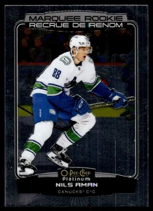 2022-23 O-Pee-Chee Platinum Marquee Rookies Nils Aman Rookie Vancouver Canucks - Bild 1 von 3