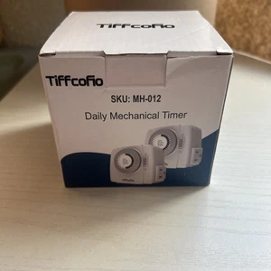 Temporizador mecánico diario Tiffcofio paquete de 2 MH-015 - Imagen 1 de 5