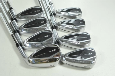 TaylorMade Qi 5-PW,AW,SW Iron Set Stiff Flex Right KBS MAX MT 85g Steel # 206665 - Image 1 of 4