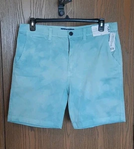Arizona Men's Mint Surfer Prep Classic Flat Front Casual Flex Shorts Size 36 NWT - Picture 1 of 9