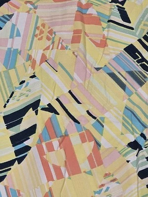 Leggings Lularoe - TC - NUEVOS CON ETIQUETAS - Colorido Estampado de Rayas de Verano - Amarillo, Melocotón, Azul Marino - G Foto 1 de 4