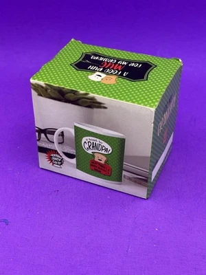 A Toast To Grandpa  GIFT MUG WITH FISHING DESIGN. Best Thing Since Sliced Bread - Image 1 of 4