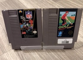 Golf NFL NES Game Bundle Lot Tested Working 🔥