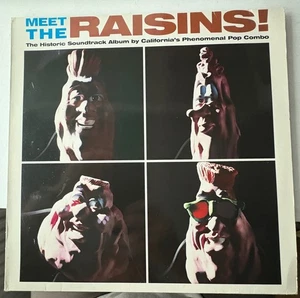 The Raisins "Meat The Raisins!"  12" Vinyl  Album Soul Pop Indie Rock 1988 - Picture 1 of 2
